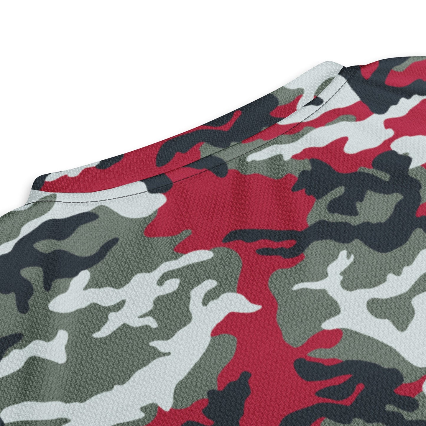 American M81 Firefighter Red CAMO Unisex Sports Jersey
