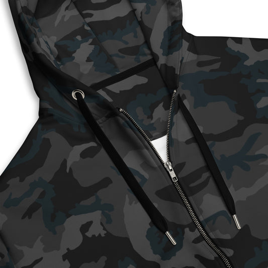 American M81 Night CAMO Unisex zip hoodie - Zip Hoodies
