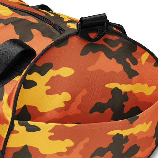 American M81 Savage Orange Hunting CAMO gym bag - Gym Bags