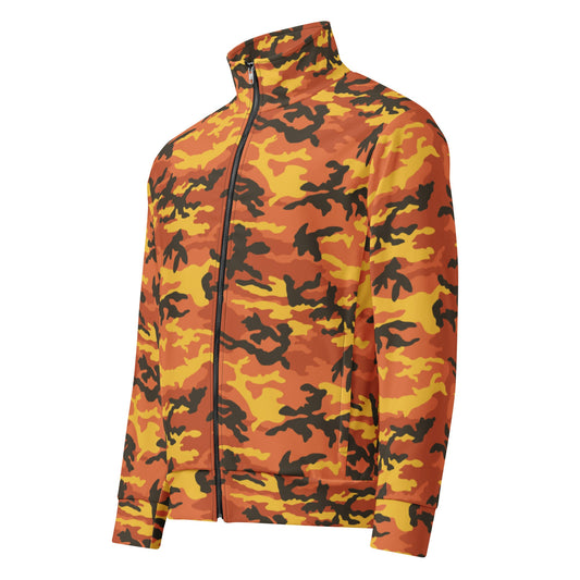 American M81 Savage Orange Hunting CAMO Unisex track jacket - Track Jackets