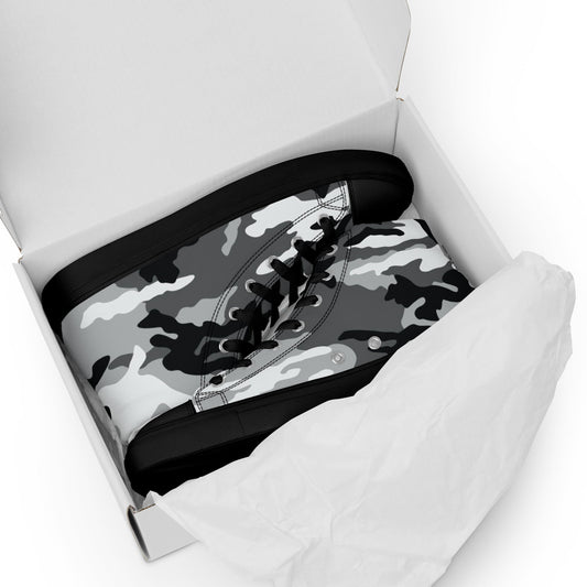 American M81 Urban City CAMO Mens high top canvas shoes - High Top Canvas Shoes