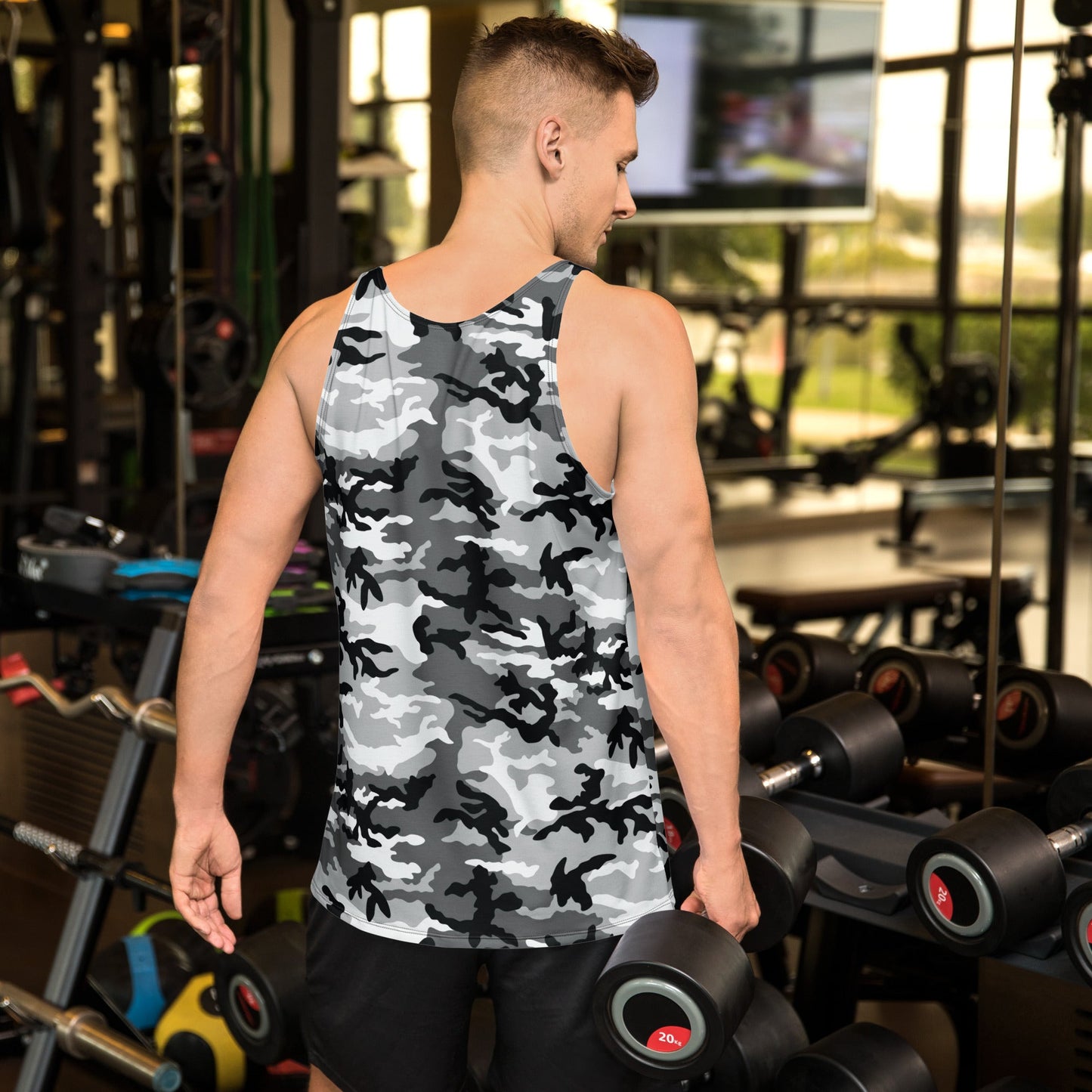 American M81 Urban City CAMO Unisex Tank Top - Tops