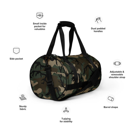 American M81 Woodland CAMO gym bag - Gym Bags