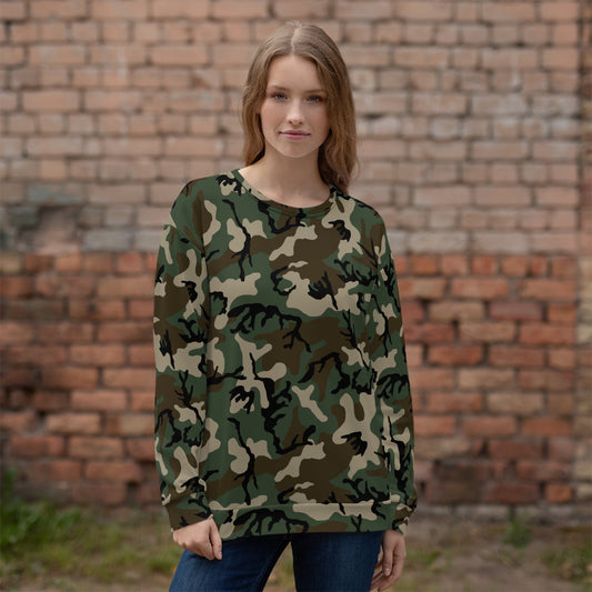 American M81 Woodland CAMO Unisex Sweatshirt - Sweatshirts