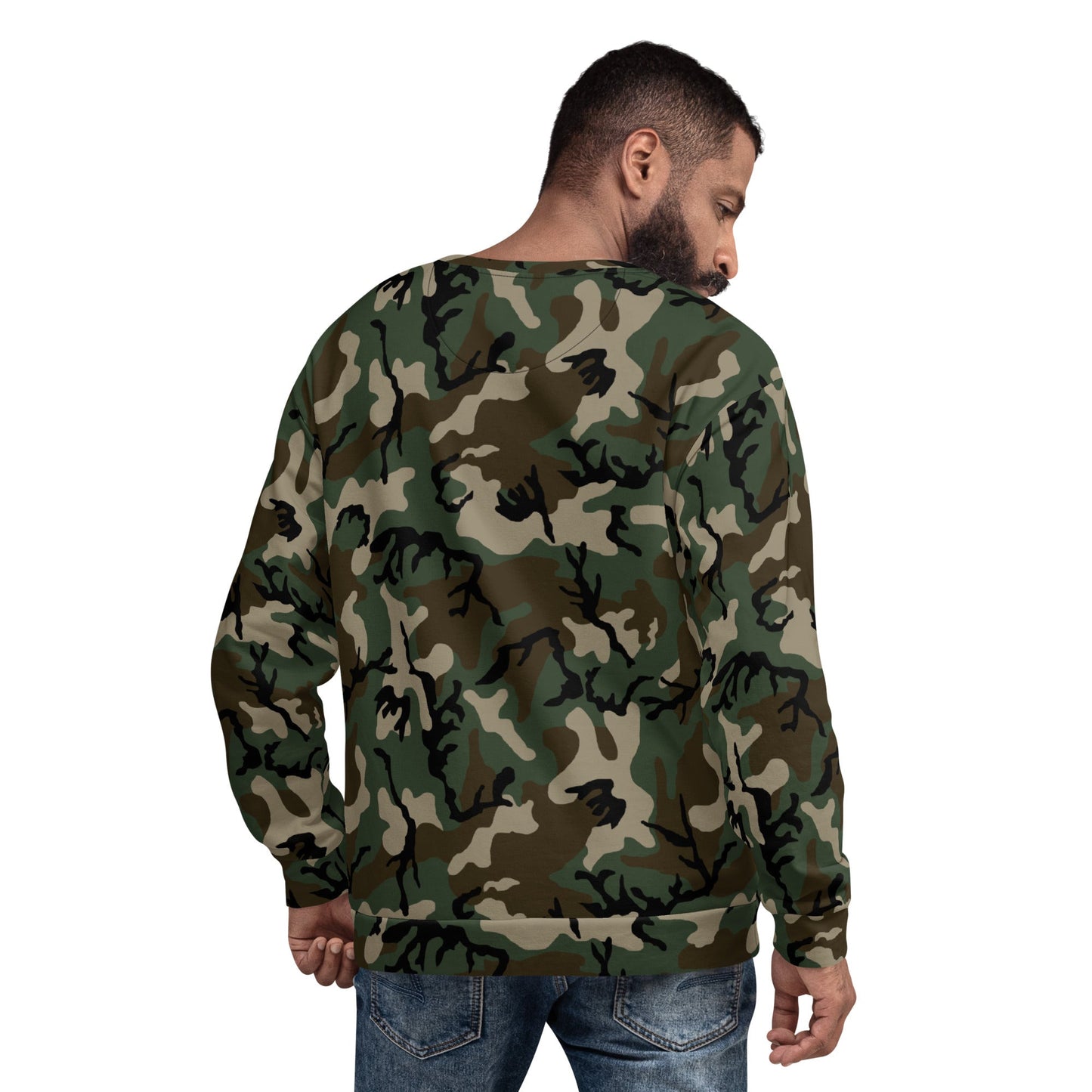 American M81 Woodland CAMO Unisex Sweatshirt - Sweatshirts