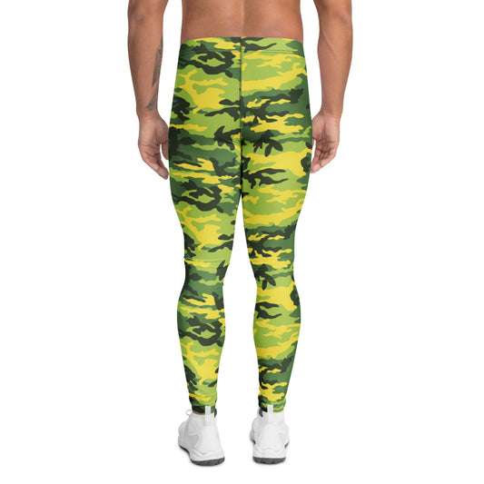 American M81 Yellow Jacket Safety CAMO Mens Leggings