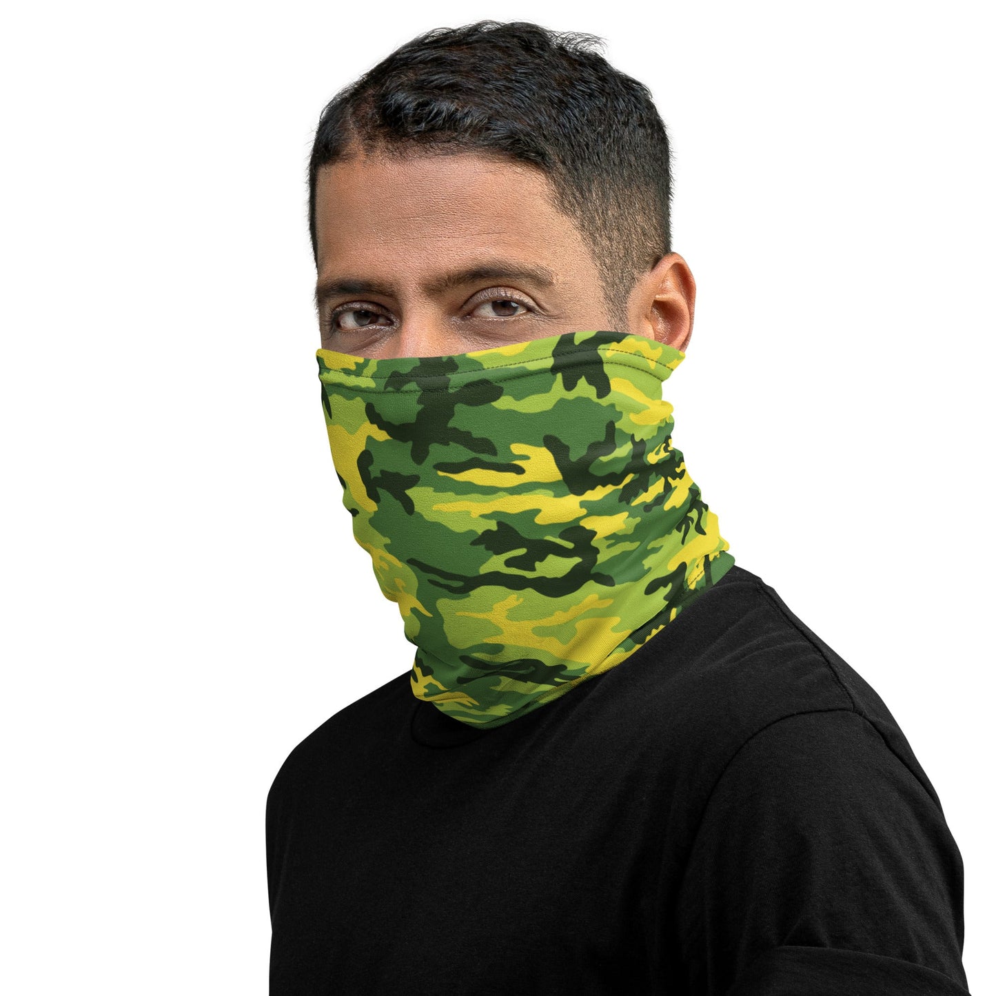 American M81 Yellow Jacket Safety CAMO Neck Gaiter