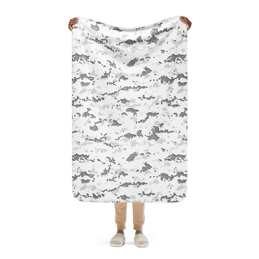 American MARPAT Snow CAMO Sherpa blanket - 37″×57″