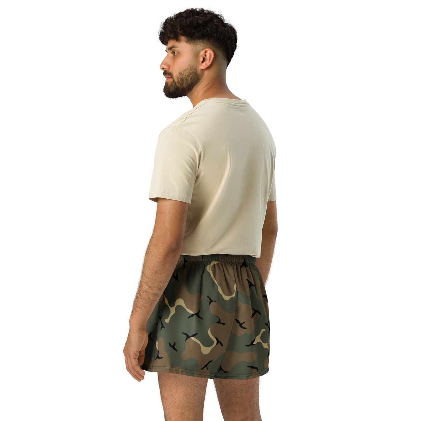 American MERDC Vehicle Woodland CAMO Unisex Athletic Shorts