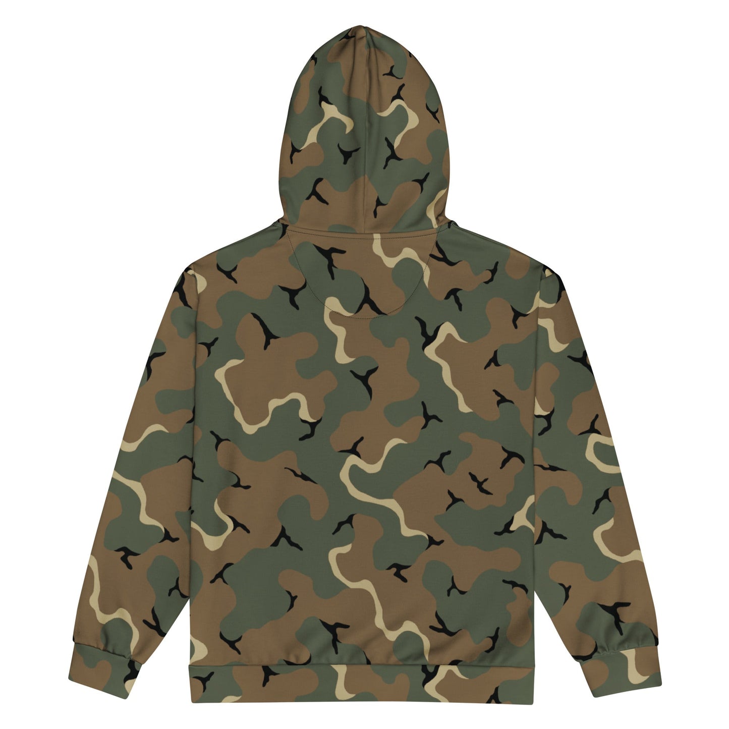 American MERDC Vehicle Woodland CAMO Unisex Zip Hoodie
