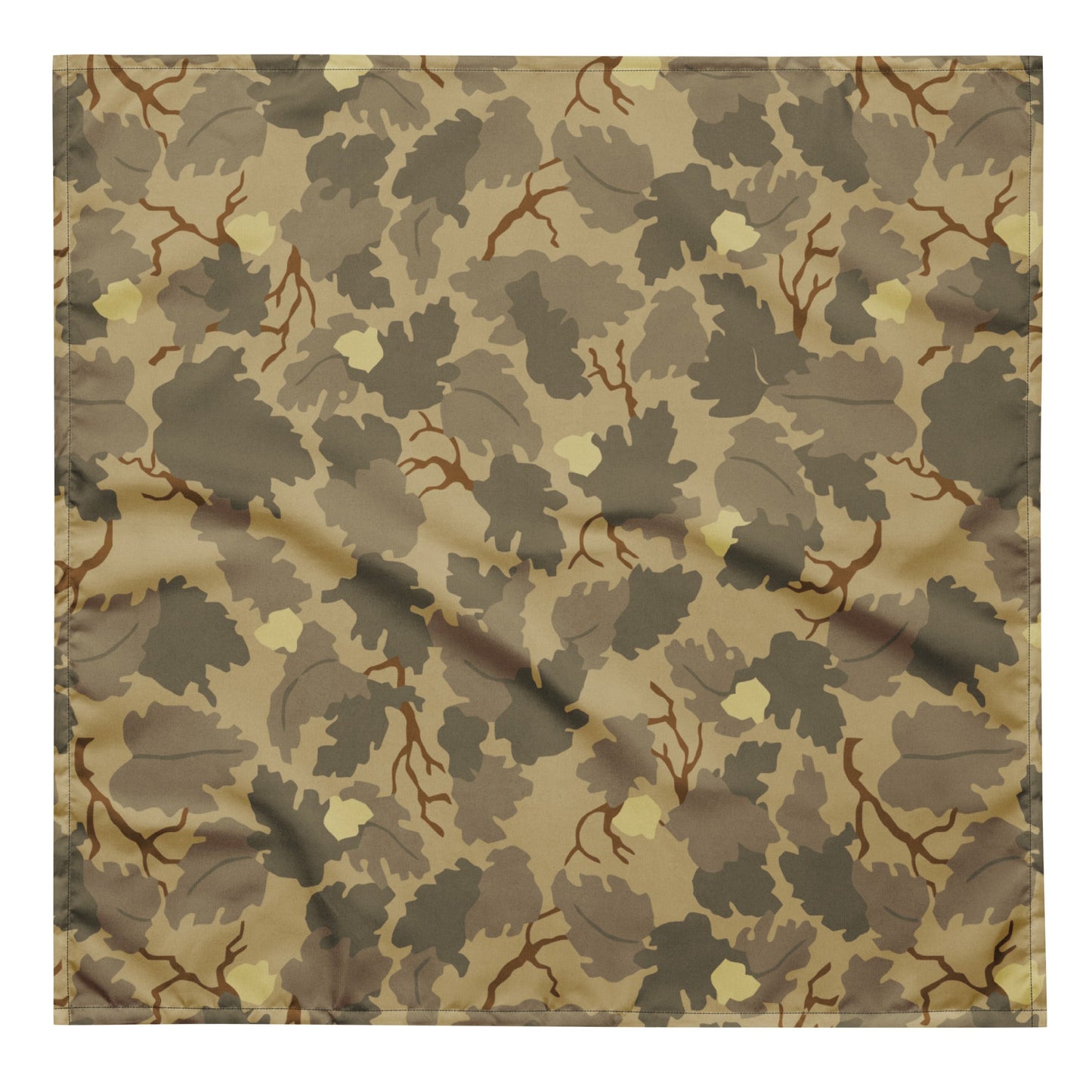 American Mitchell Wine Leaf Brown CAMO Bandana - L