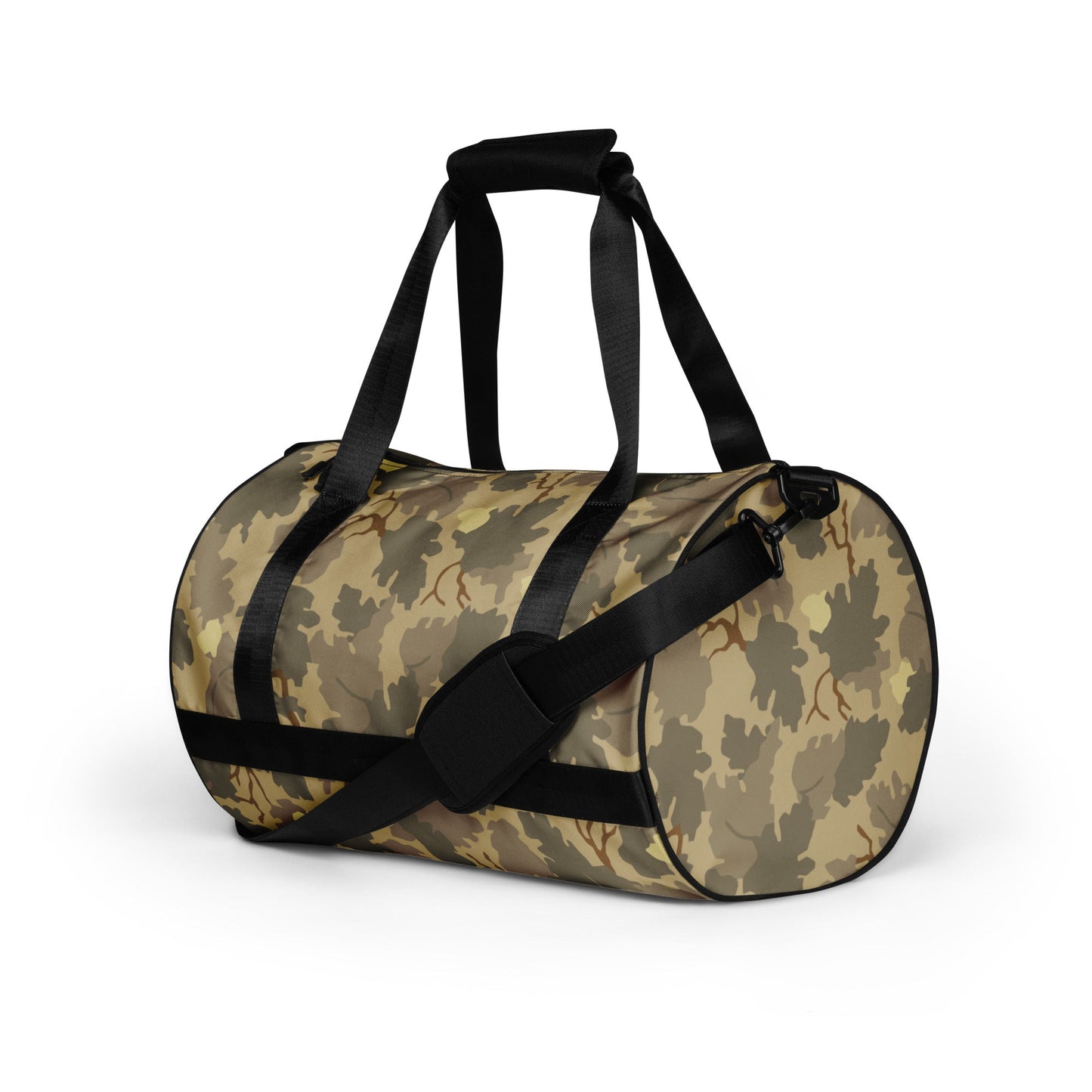 American Mitchell Wine Leaf Brown CAMO Gym Bag