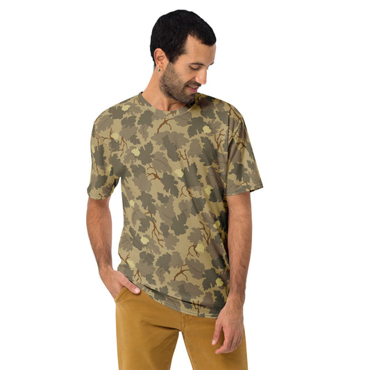 American Mitchell Wine Leaf Brown CAMO Mens T-Shirt