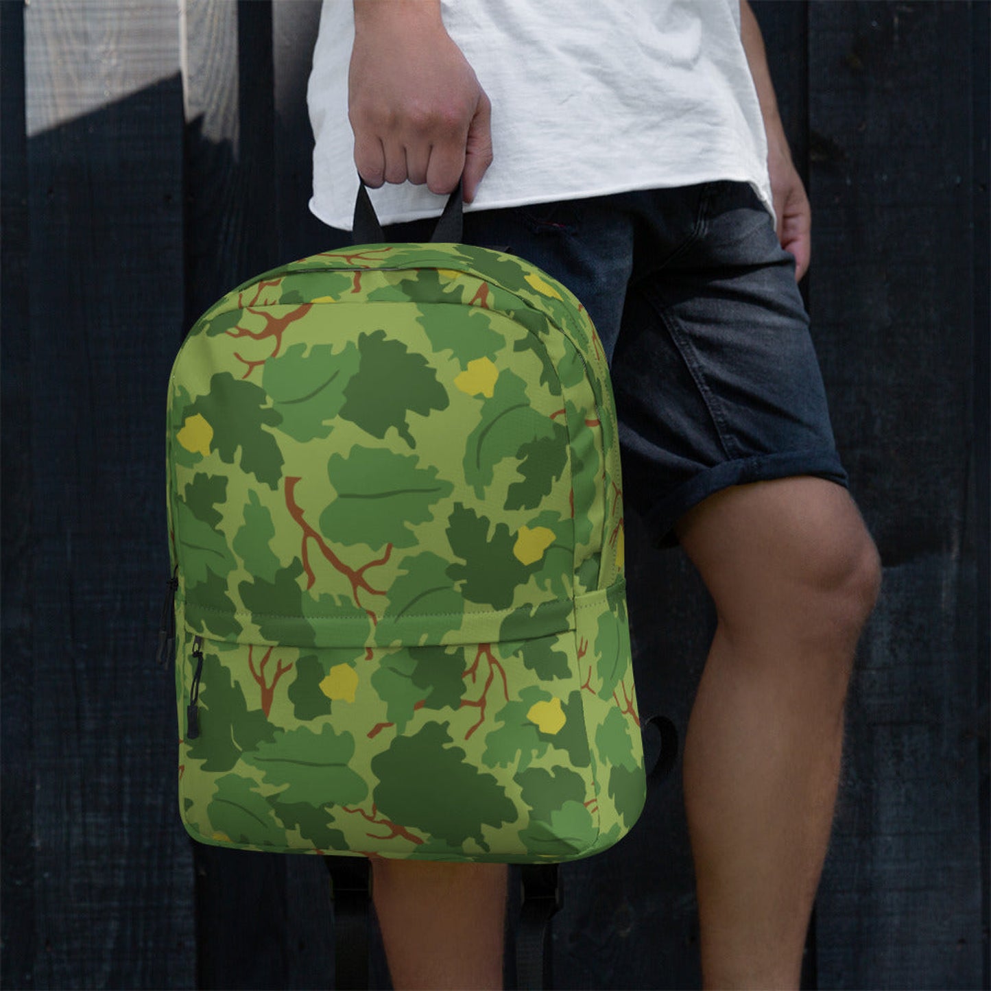 American Mitchell Wine Leaf Green CAMO Backpack - Backpacks