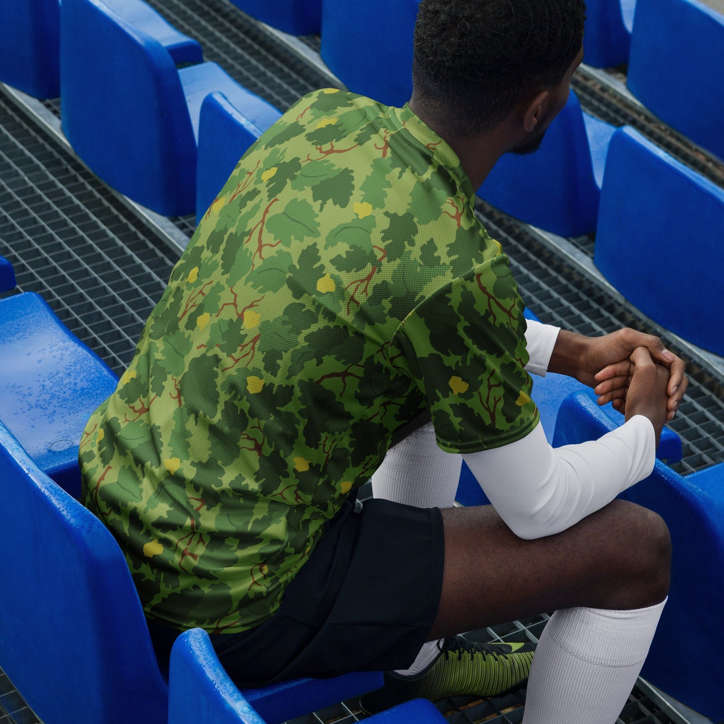 American Mitchell Wine Leaf Green CAMO unisex sports jersey - Sports Jerseys