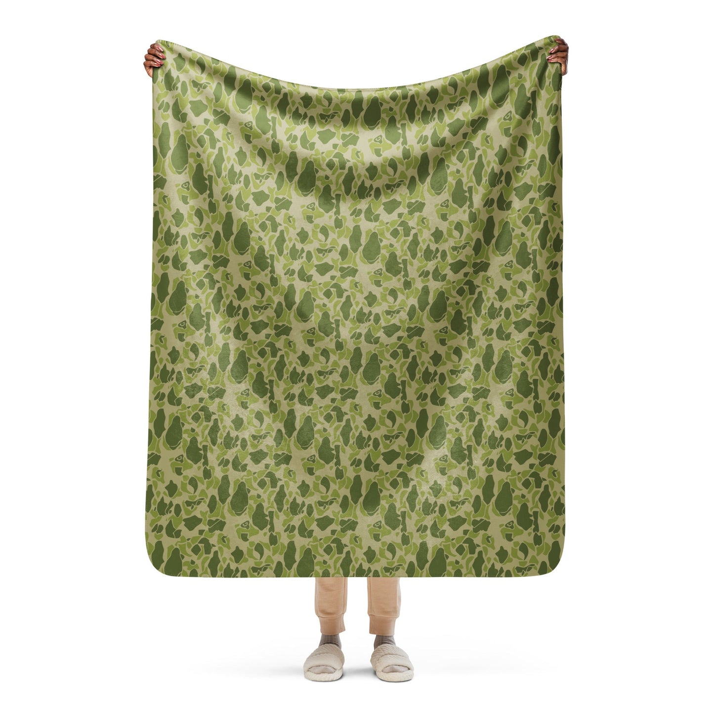 American Parachute CAMO Sherpa blanket - 50″×60″ - Blankets