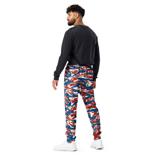 American Patriot Tiger Stripe CAMO Mens Joggers