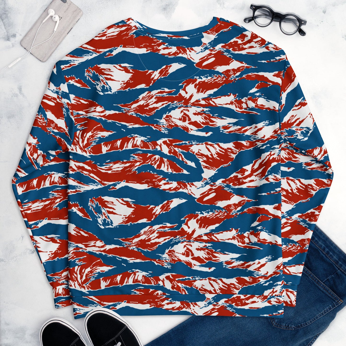American Patriot Tiger Stripe CAMO Unisex Sweatshirt