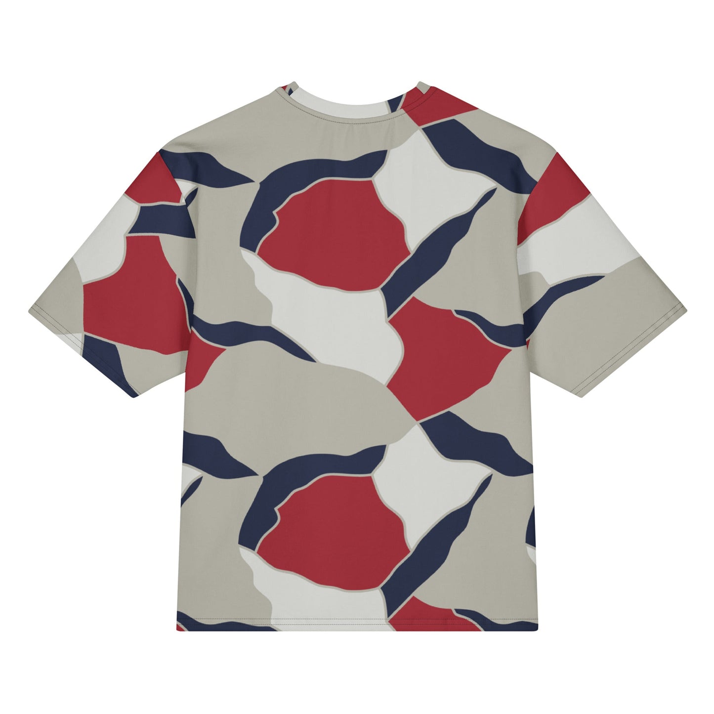 American Patriot Turtle Shell CAMO Oversized cotton t-shirt
