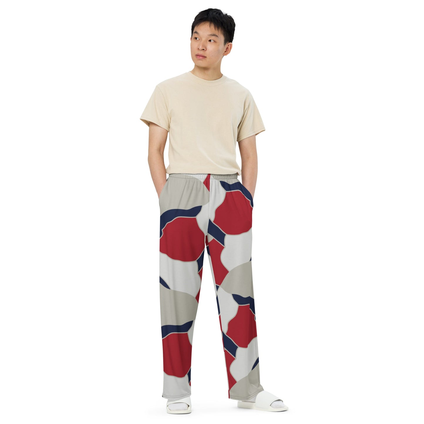 American Patriot Turtle Shell CAMO Unisex Wide-Leg Leisure Pants