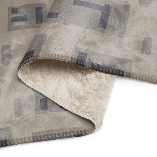 American T-Block Desert CAMO Sherpa blanket - Blankets