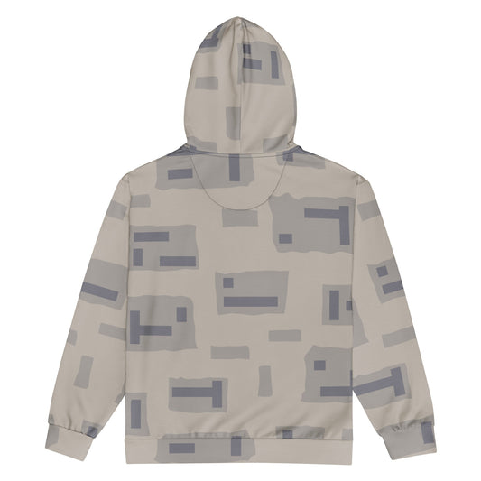 American T-Block Desert CAMO Unisex zip hoodie - Zip Hoodies