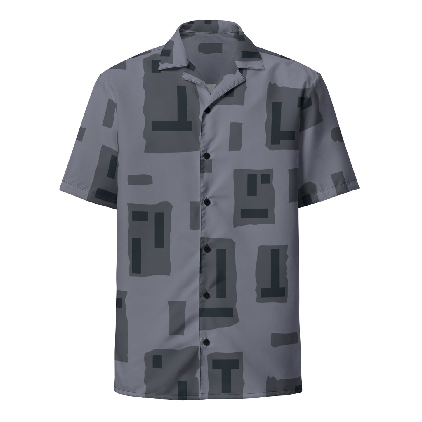 American T-Block Urban CAMO Unisex button shirt - Button Shirts