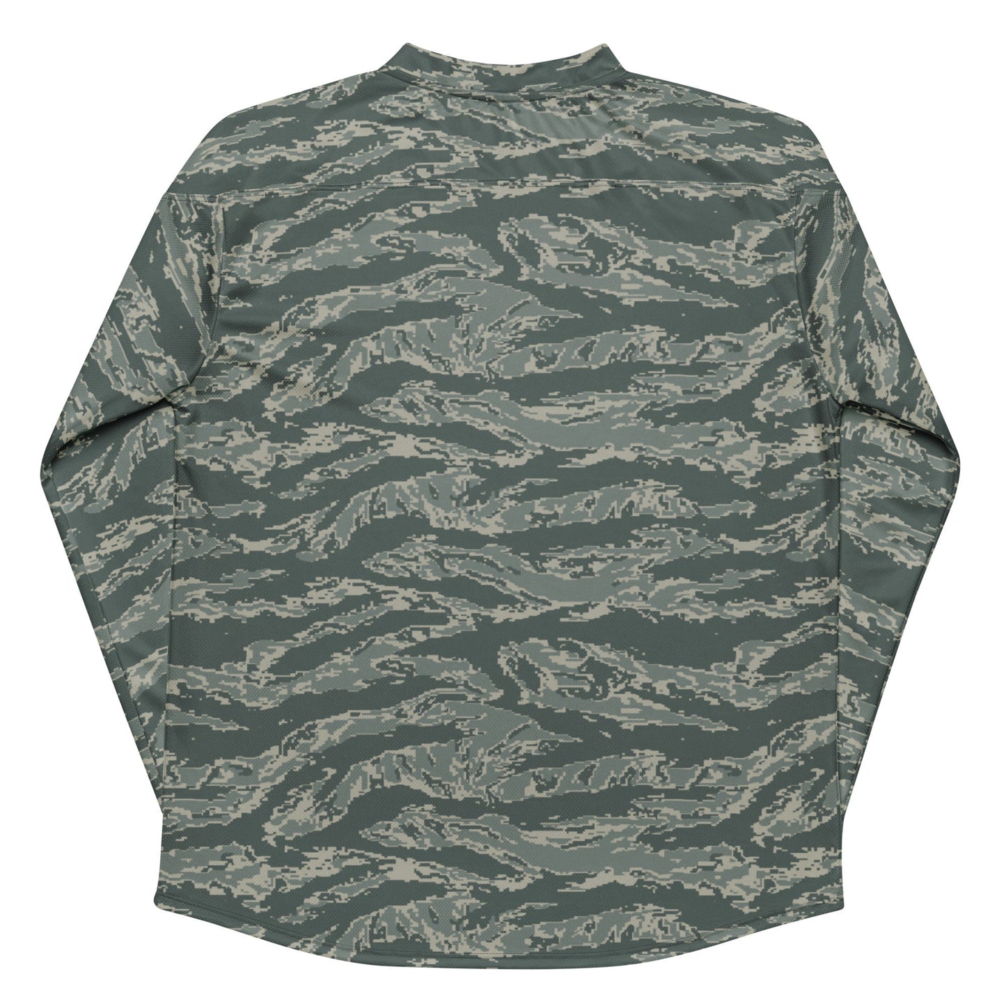 American Tiger Stripe Airman Battle Uniform (ABU) CAMO hockey fan jersey - Hockey Jerseys