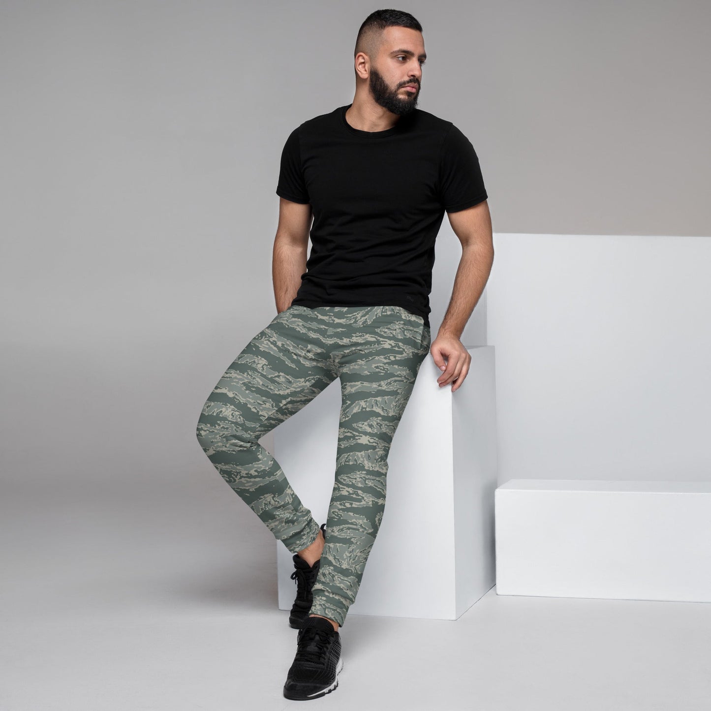 American Tiger Stripe Airman Battle Uniform (ABU) CAMO Mens Joggers