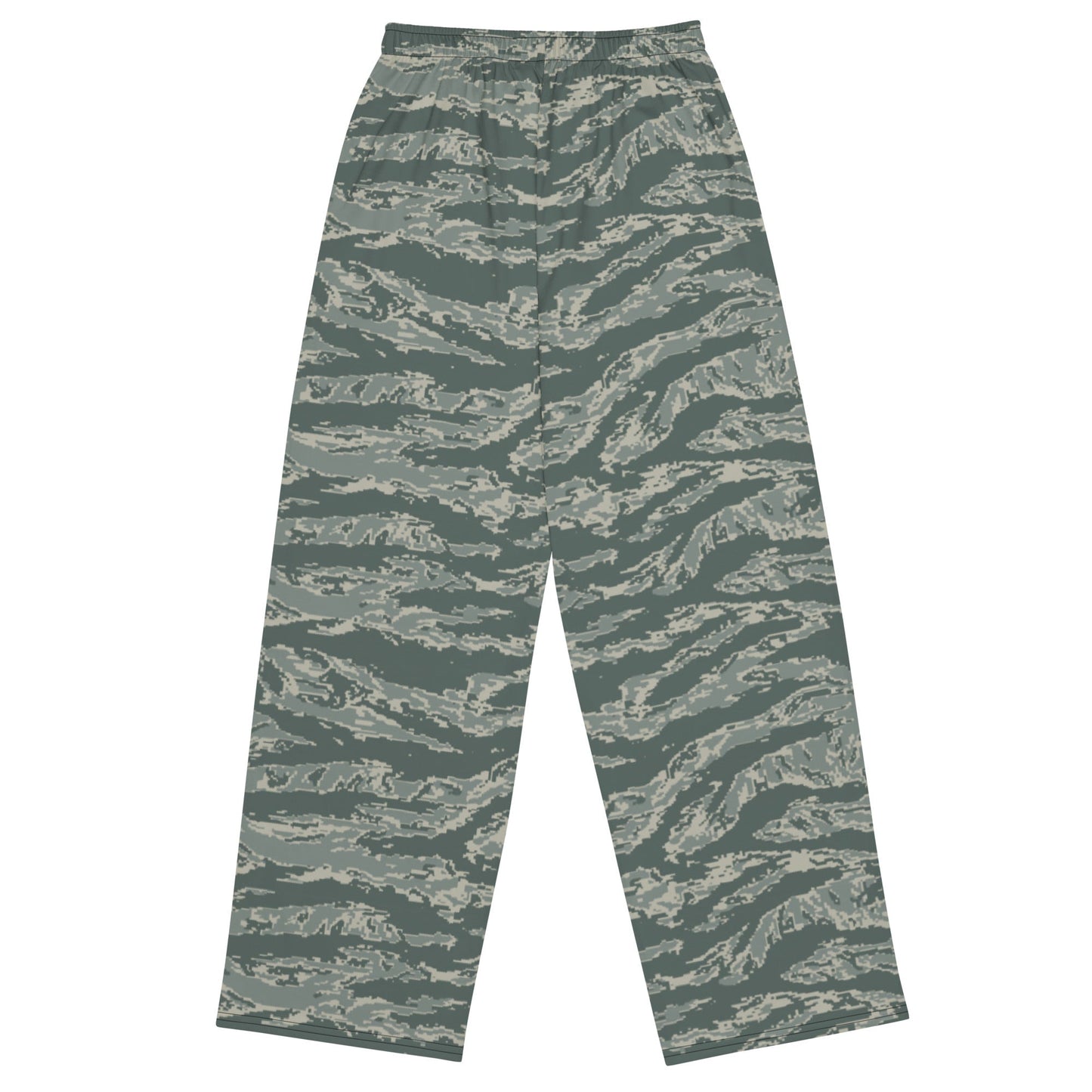 American Tiger Stripe Airman Battle Uniform (ABU) CAMO unisex wide-leg pants - Wide-leg Pants