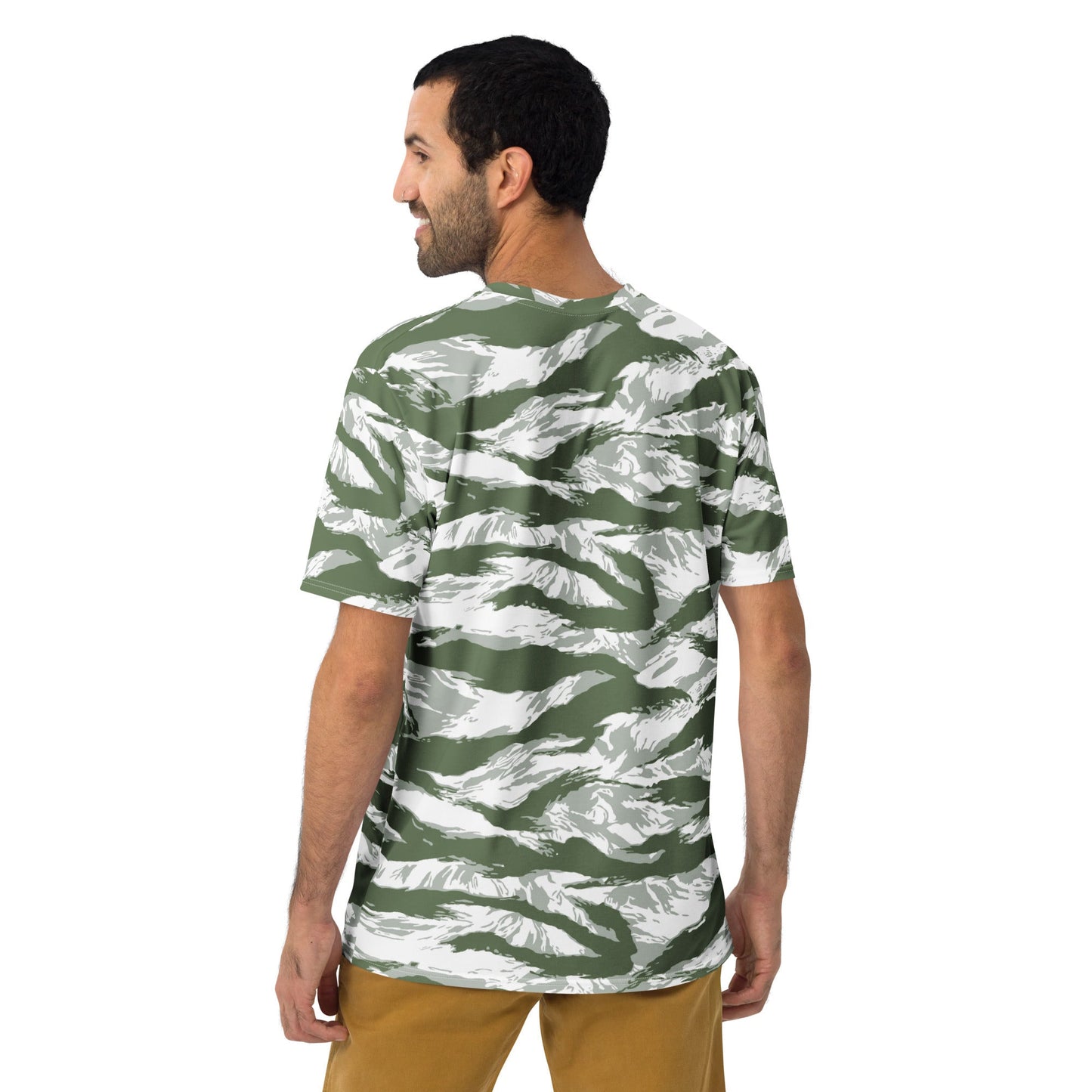 American Tiger Stripe Arctic Noorvik CAMO Mens T-Shirt