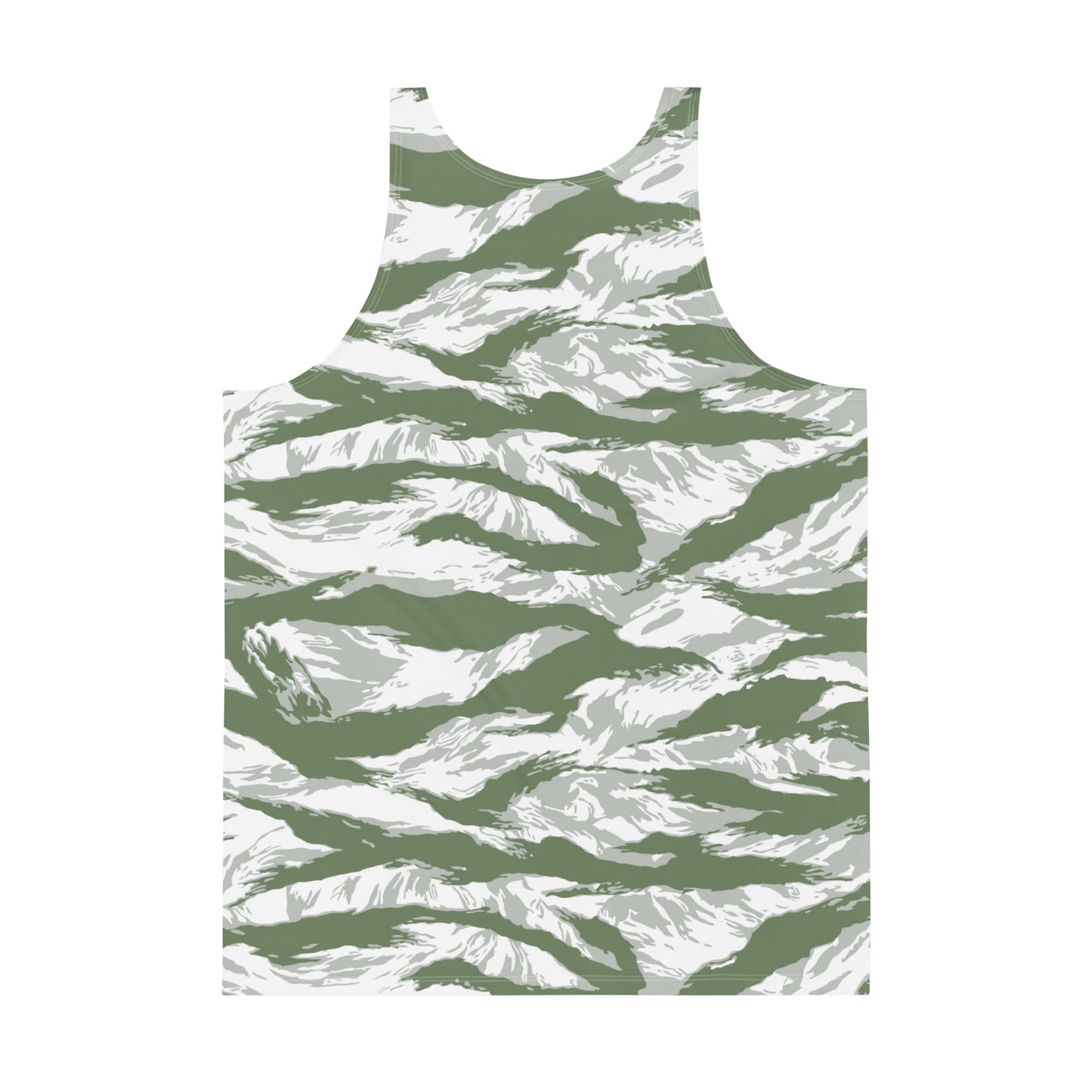 American Tiger Stripe Arctic Noorvik CAMO Unisex Tank Top - Tops