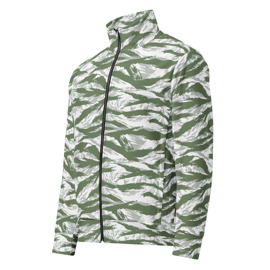 American Tiger Stripe Arctic Noorvik CAMO Unisex Track Jacket - 2XS