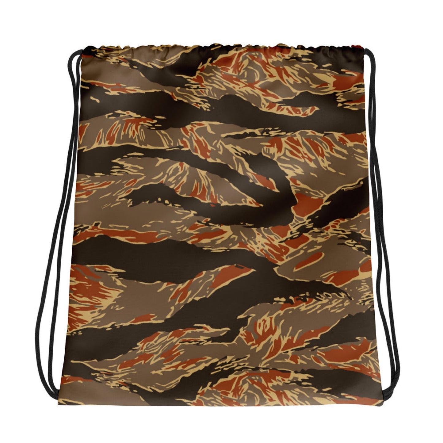 American Tiger Stripe Autumn CAMO Drawstring Bag - Bags