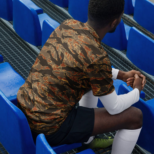 American Tiger Stripe Autumn CAMO unisex sports jersey - Sports Jerseys