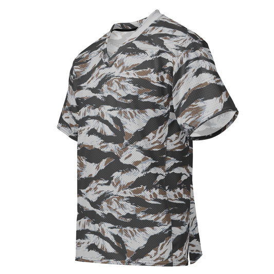 American Tiger Stripe Frostbite CAMO football jersey - Football Jersey