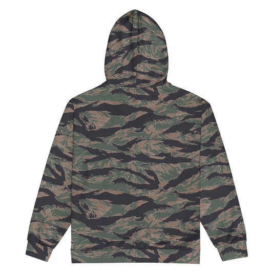 American Tiger Stripe MARPAT Woodland CAMO Unisex zip hoodie - Zip Hoodies