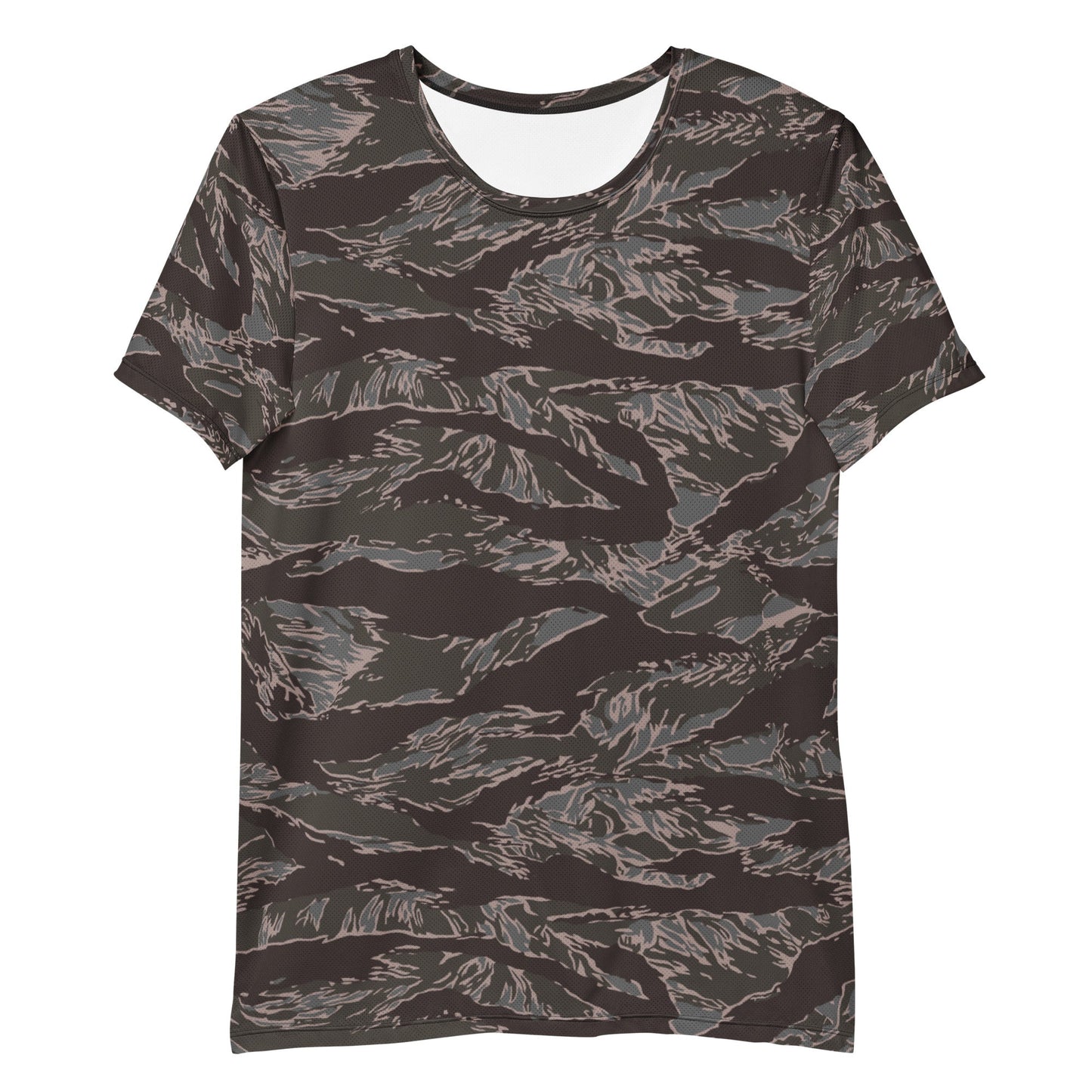 American Tiger Stripe Metro CAMO Mens Athletic T-shirt - T-Shirts
