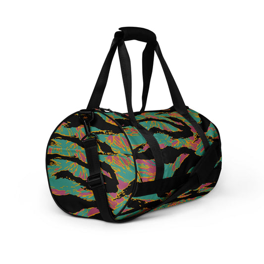 American Tiger Stripe Miami Sunset CAMO gym bag - Gym Bags
