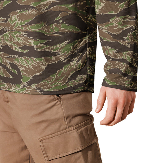 American Tiger Stripe Multi-terrain CAMO hockey fan jersey - Hockey Jerseys