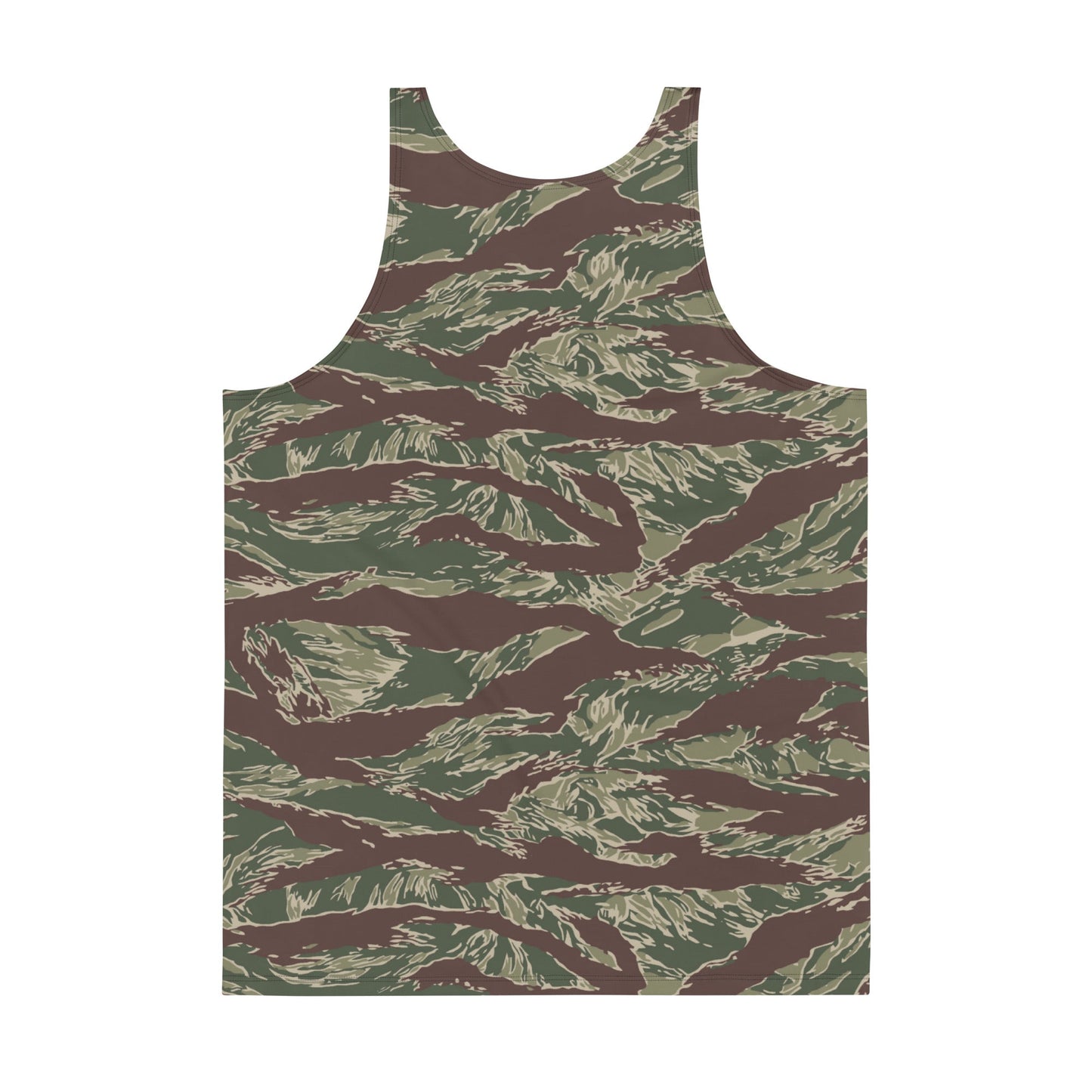 American Tiger Stripe Ridgeback CAMO Unisex Tank Top - Tops