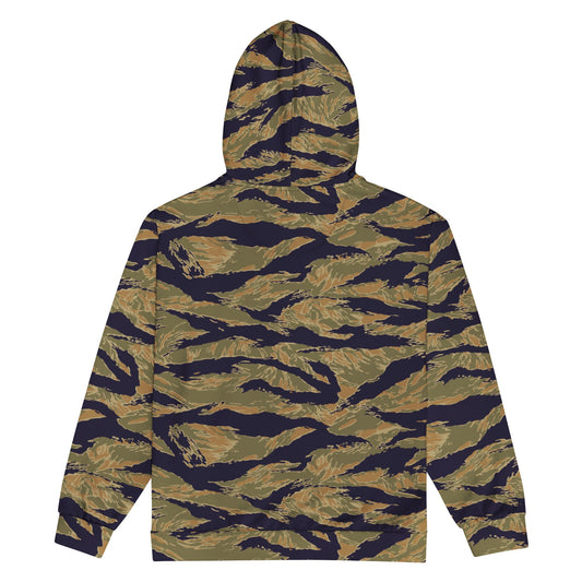 American Tiger Stripe Special Forces Advisor Gold CAMO Unisex zip hoodie - Zip Hoodies