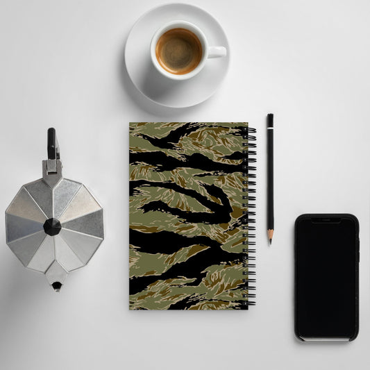 American Tiger Stripe Special Forces Advisor Sparse CAMO Spiral notebook - Notebooks