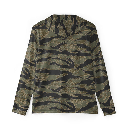 American Tiger Stripe Special Forces Advisor Sparse CAMO Sports warmup hoodie - Warmup Hoodies