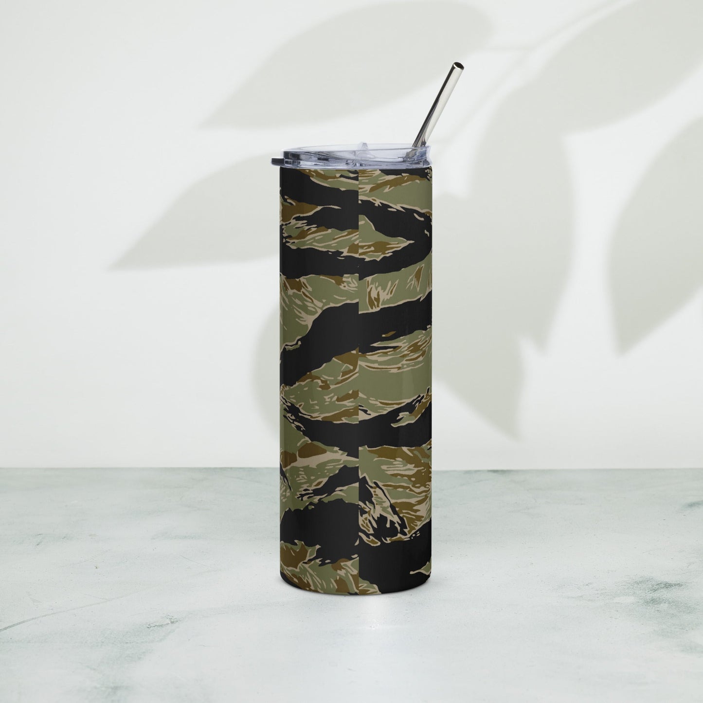 American Tiger Stripe Special Forces Advisor Sparse CAMO Stainless Steel Tumbler