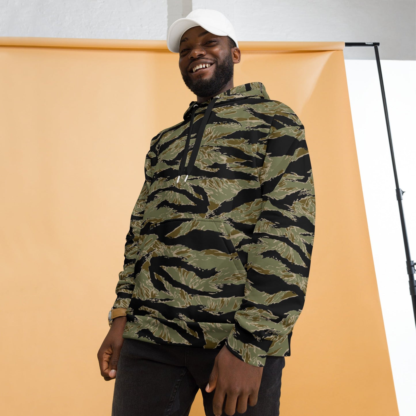 American Tiger Stripe Special Forces Advisor Sparse CAMO Unisex Hoodie - Hoodies