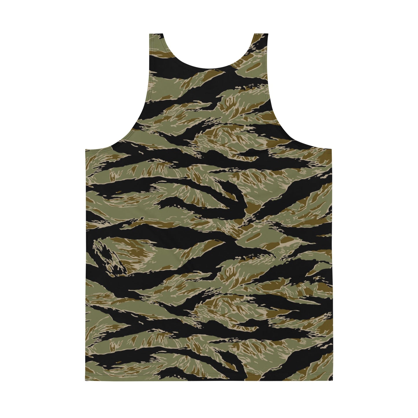 American Tiger Stripe Special Forces Advisor Sparse CAMO Unisex Tank Top