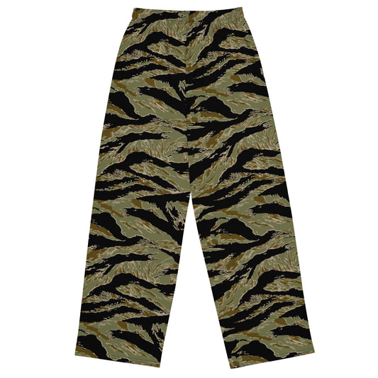 American Tiger Stripe Special Forces Advisor Sparse CAMO unisex wide-leg pants - Wide-leg Pants