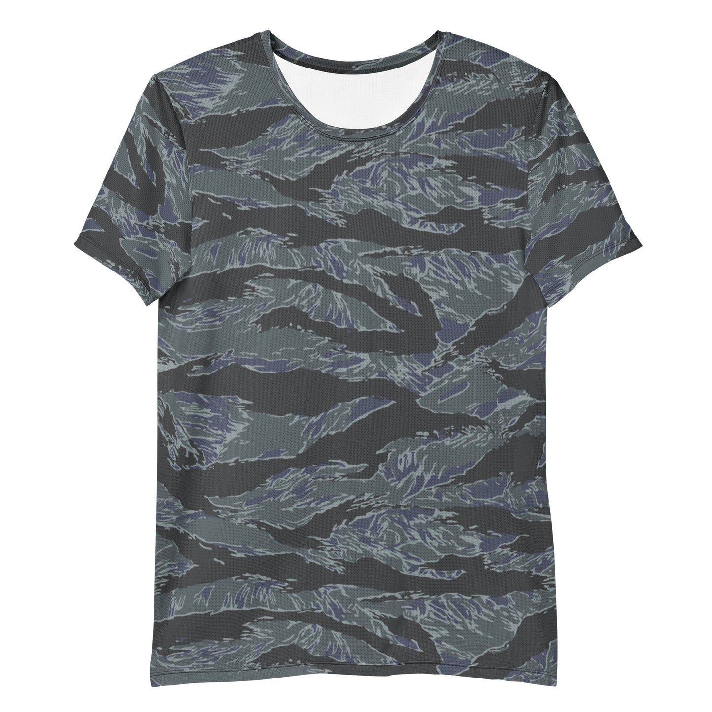 American Tiger Stripe Urban Ghost CAMO Mens athletic t-shirt - Athletic T-Shirts