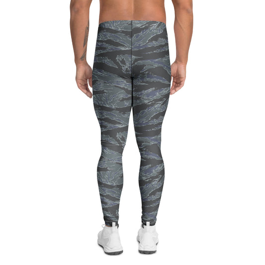 American Tiger Stripe Urban Ghost CAMO Mens Leggings